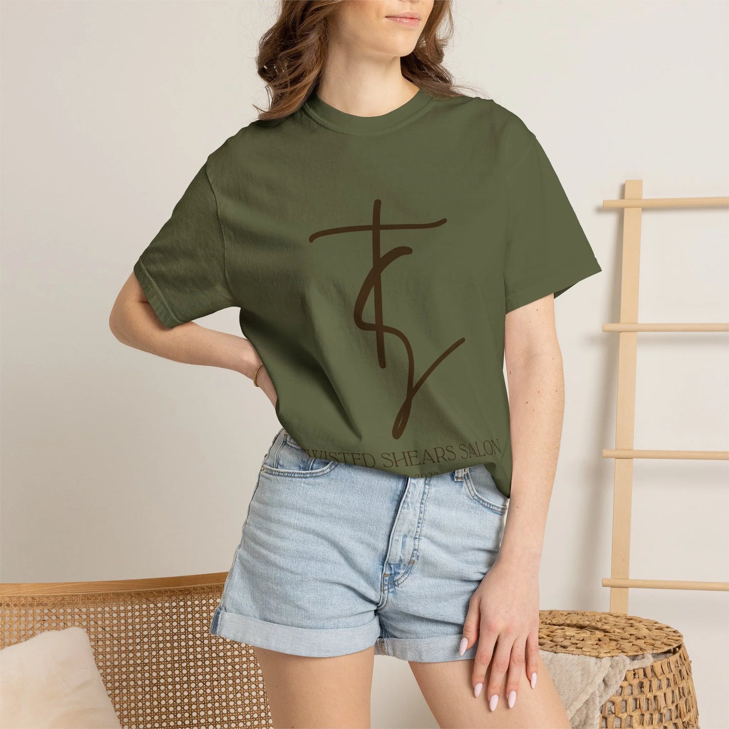 The Signature Tee - Hemp & Brown