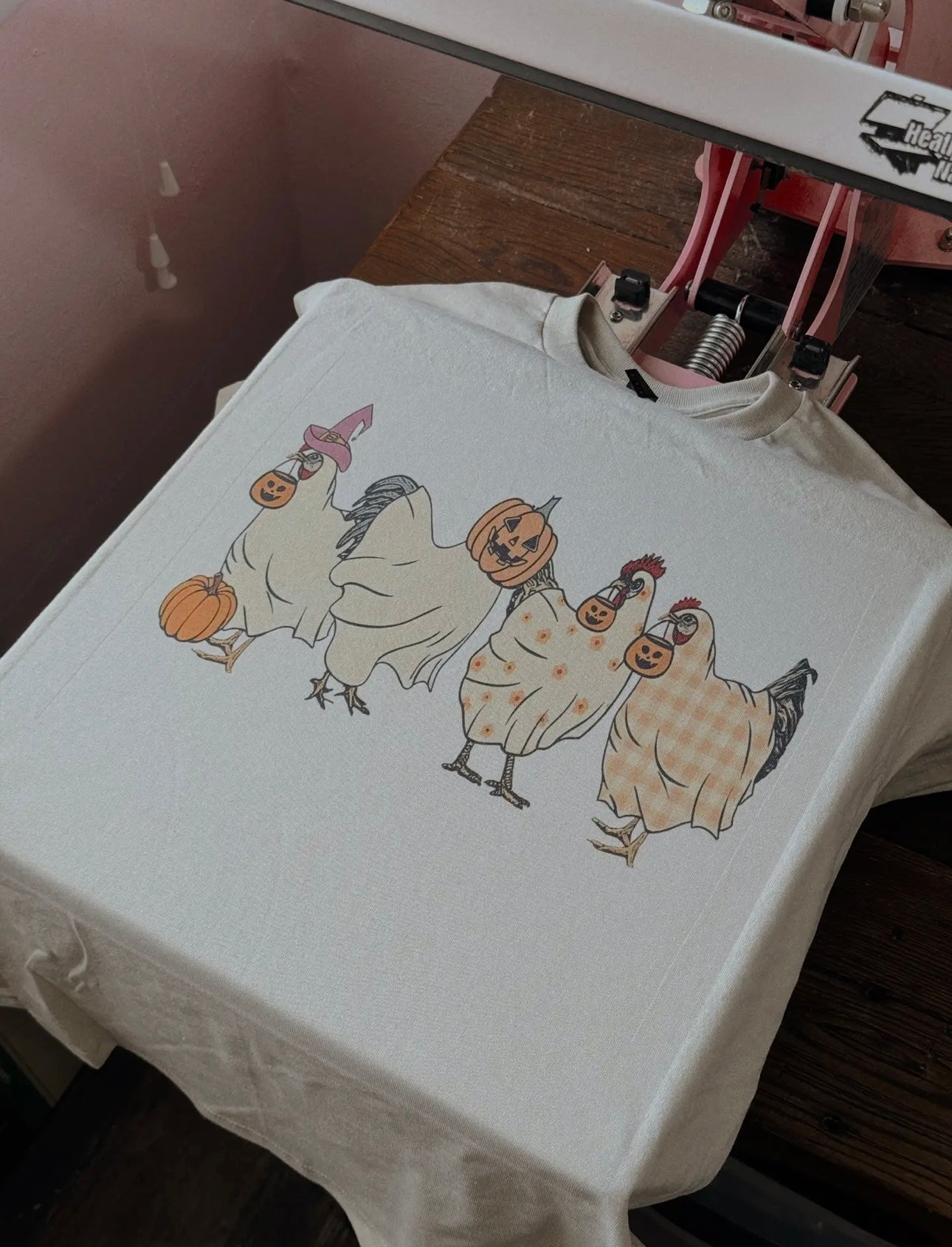 Spooky chickens