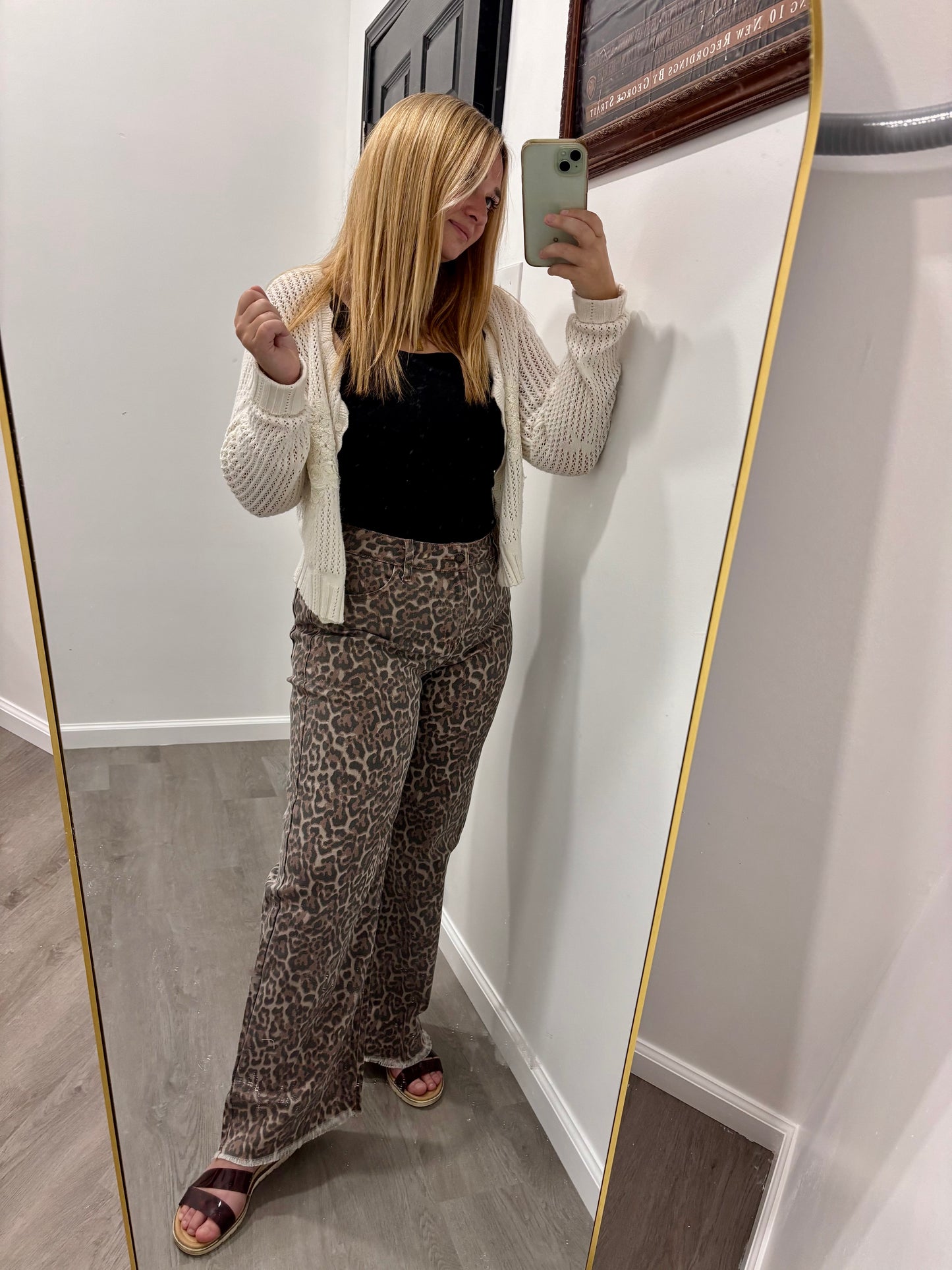 Leopard Fall Jeans