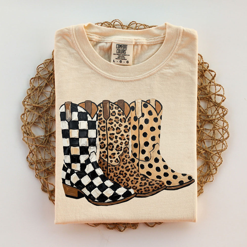 Western Boots Tee