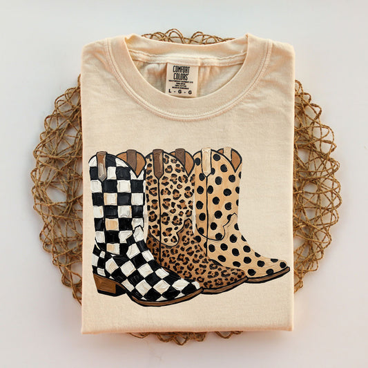 Western Boots Tee